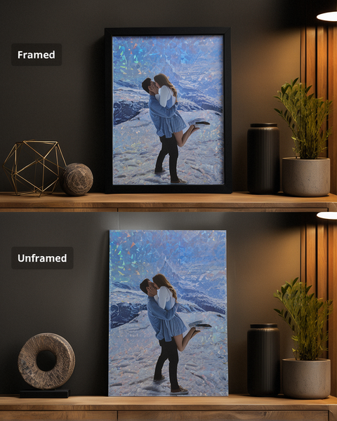 Personalized Holographic Photo Print